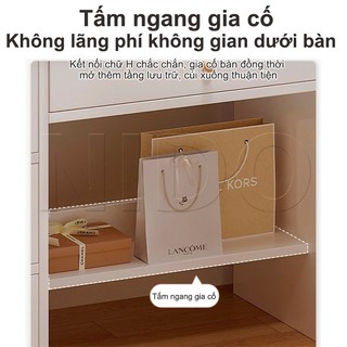 Nido Bàn Trang Điểm Hiện Đại Sang Trọng - Nhiều Ngăn Kéo Tiện Lợi, Tùy Chọn Gương LED (80cm)