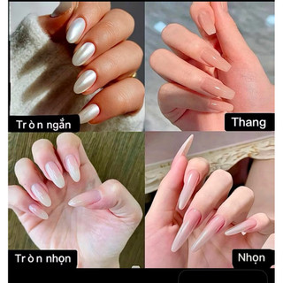 (HOẢ TỐC ) NAIL BOX MẮT MÈO NÂU CHẤM BI SÁNG DA