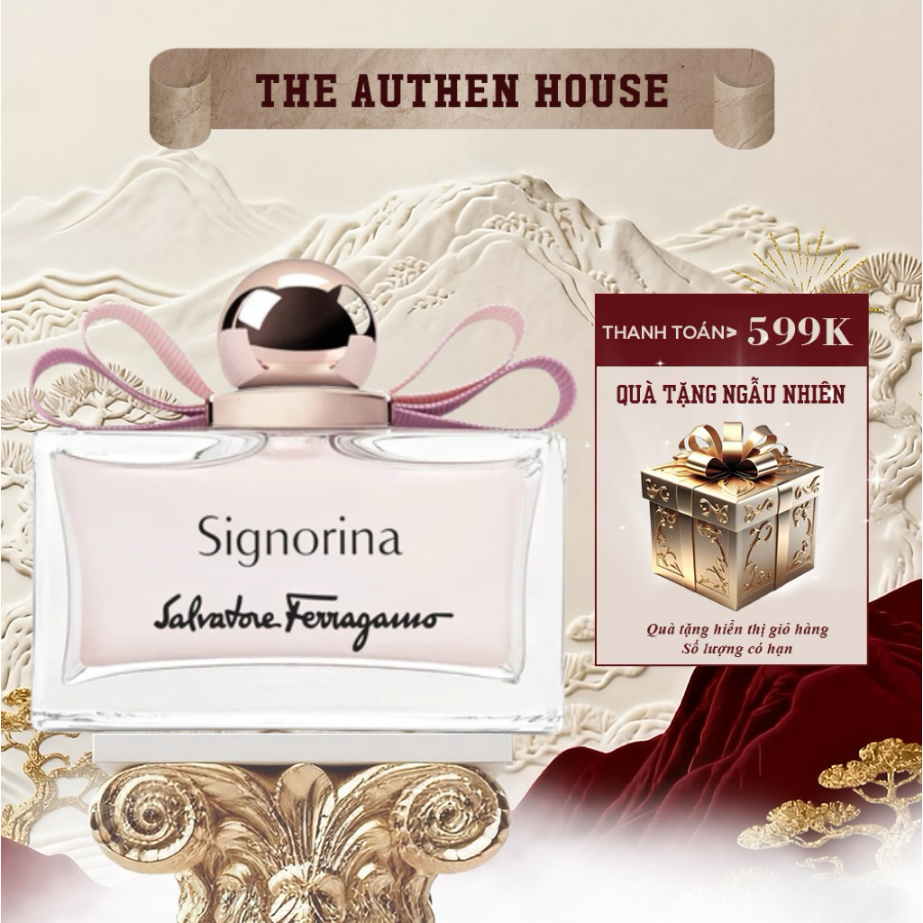 10ml Nước Hoa Nữ Signorina Hồng Nhạt - The Authen House