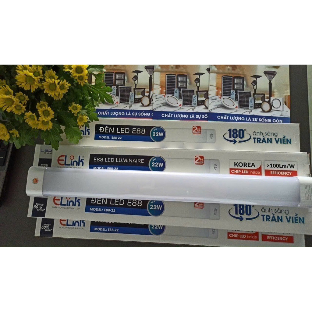 Đèn led bán nguyệt Oval tràn viền 52w elink hàng chính hãng. bảo hành 1 năm