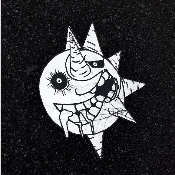 Gương Trang Trí Hình Soul Eater, Gương Trang Trí Decor Phòng, Gương Mica Chống Vỡ - Mizzor Stuudio