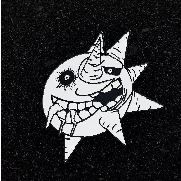 Gương Trang Trí Hình Soul Eater, Gương Trang Trí Decor Phòng, Gương Mica Chống Vỡ - Mizzor Stuudio