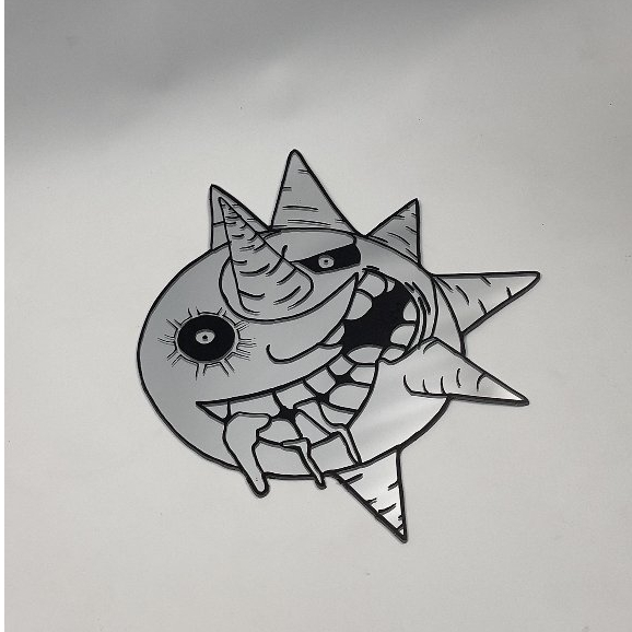 Gương Trang Trí Hình Soul Eater, Gương Trang Trí Decor Phòng, Gương Mica Chống Vỡ - Mizzor Stuudio