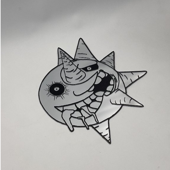 Gương Trang Trí Hình Soul Eater, Gương Trang Trí Decor Phòng, Gương Mica Chống Vỡ - Mizzor Stuudio