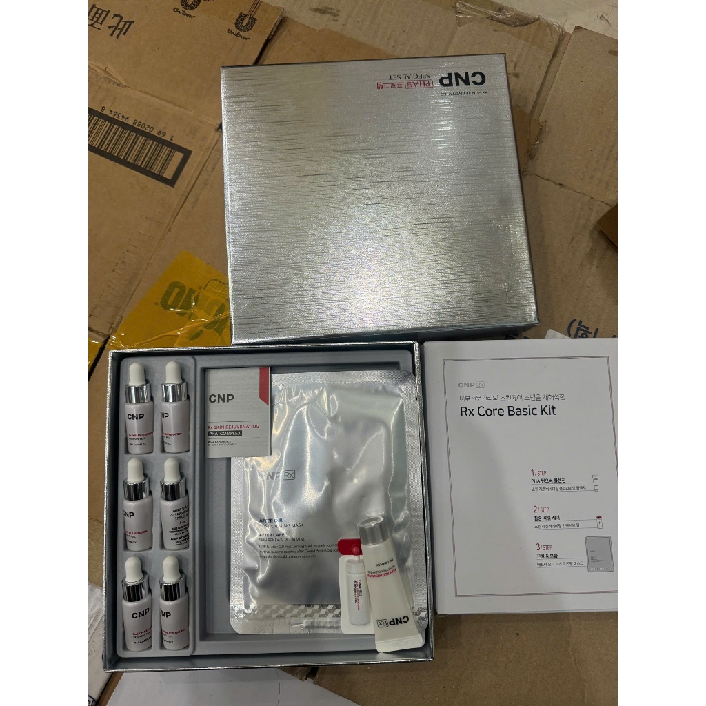 Full set peel tái tạo da chuyên sâu CNP Rx Skin Rejuvenating Intensive Peel