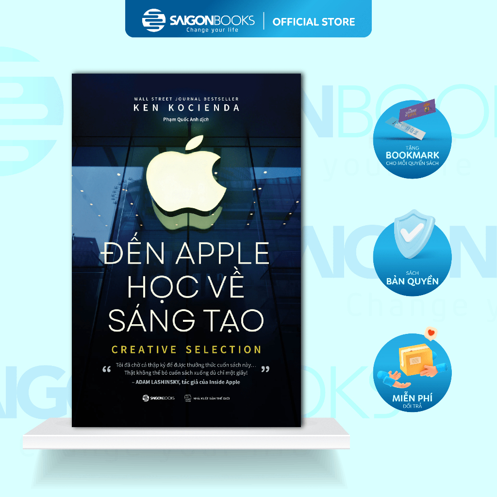 Sách - Đến Apple học về sáng tạo - Tác giả Ken Kocienda
