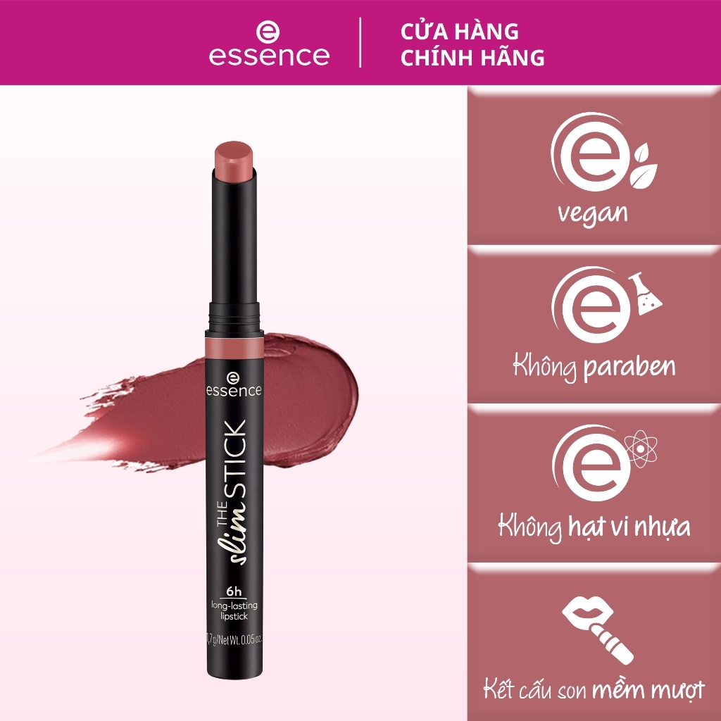 Son thỏi nhung lì Essence The Slim Stick 1,7g