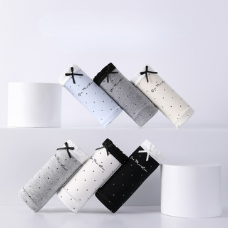 Quần Lót Nữ Hoạ Tiết Chấm Bi Xinh Xắn Viền Ren Tiểu Thư, Quần Chip Mềm Thoáng Đáy 2 Lớp King Shop L-5114