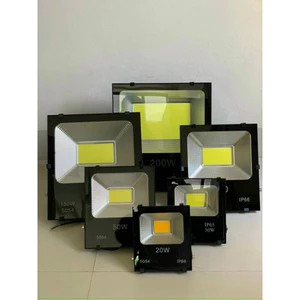 Đèn pha led COB 20w,30w chống nước ip 66 chiếu sáng biển quảng cáo sân vườn bảo hành 12 tháng