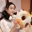 Gối Chữ U Cao Su Non Tựa Cổ Hình Mèo Con Dễ Thương Êm Ái Mun Store GUMEO12