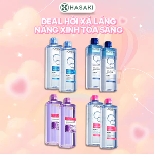 [DAILY] Combo 2 Nước Tẩy Trang L'Oreal Dưỡng Ẩm Cho Da Thường, Khô 400ml | HASAKI SẢN PHẨM CHÍNH HÃNG