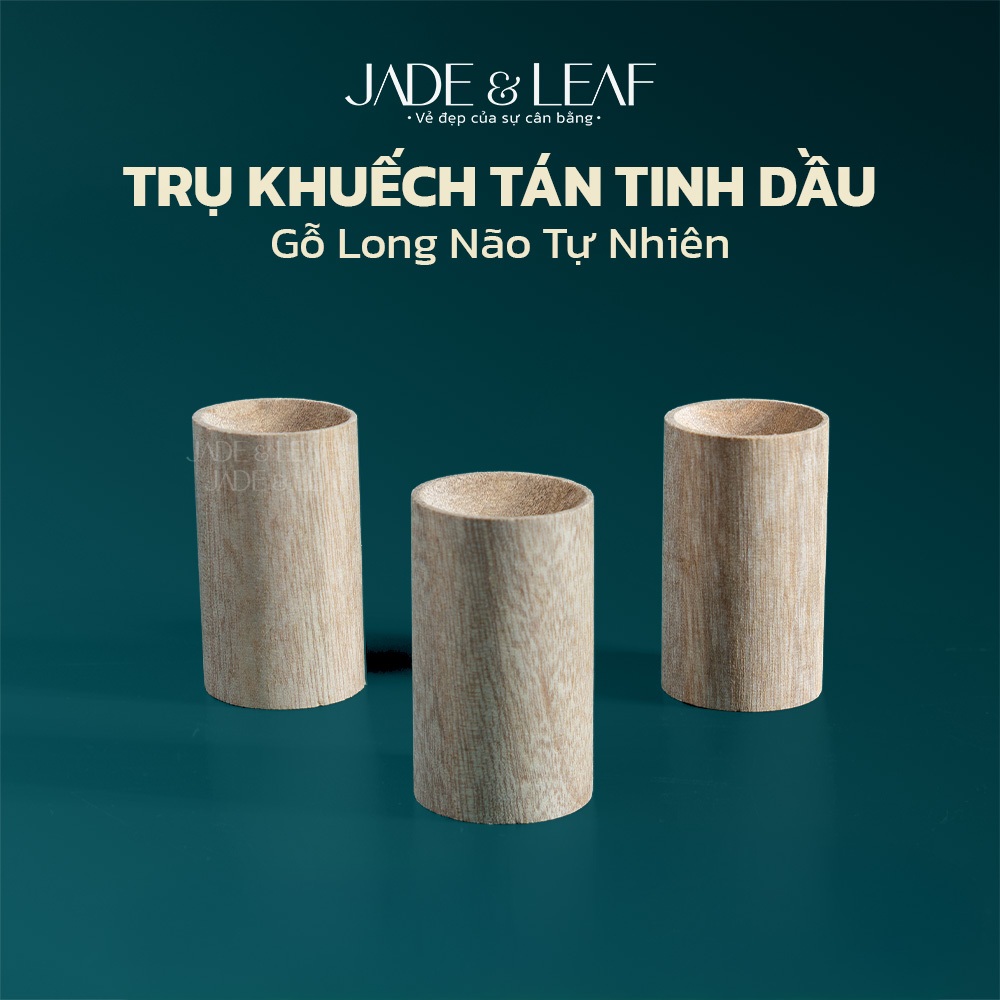 Trụ Gỗ Khuếch Tán Tinh Dầu Jade&Leaf, Khuếch Tán Nhanh Giữ Tinh Dầu Lâu Thân Thiện Môi Trường