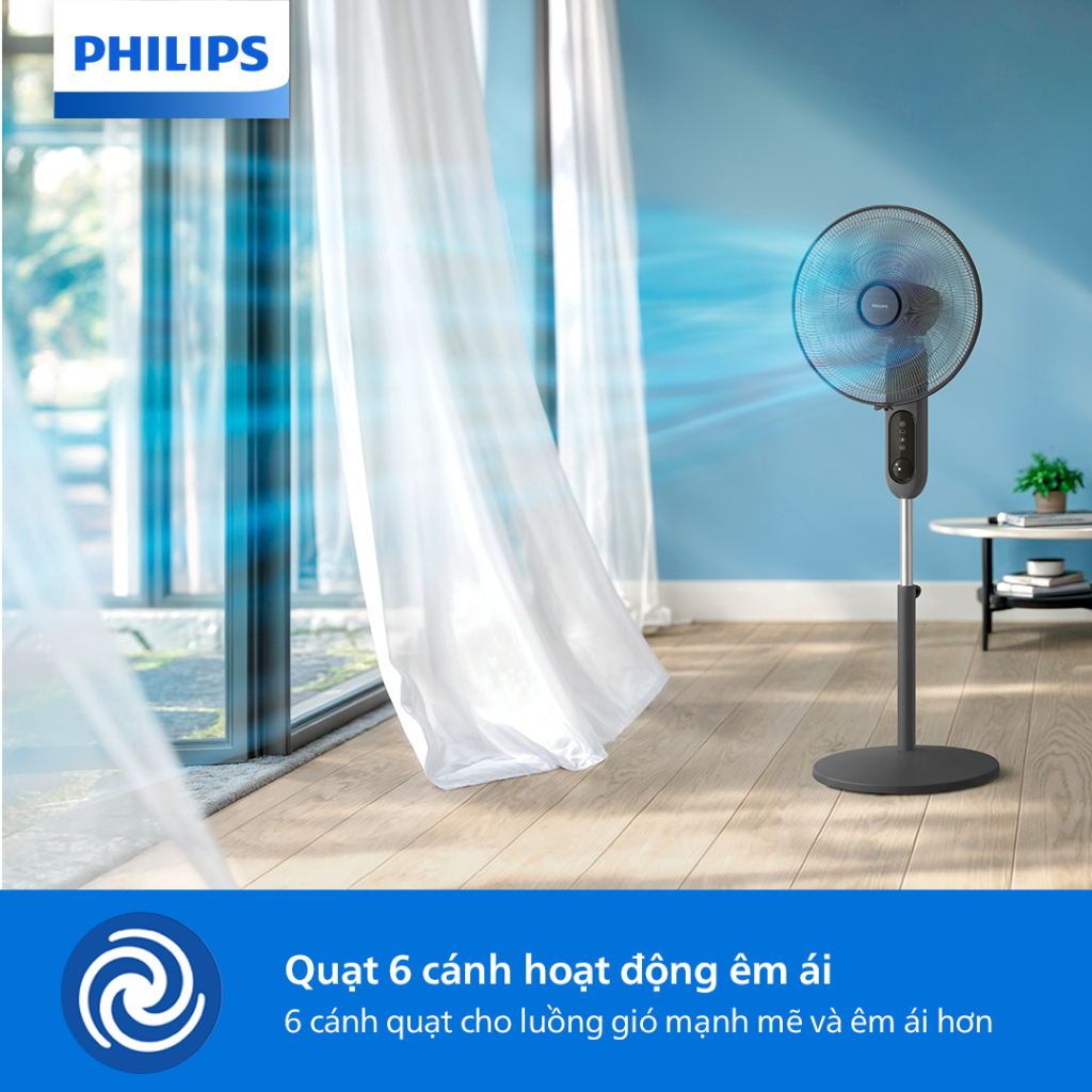 [LIVE] Quạt Đứng Philips CX1520/01 Công suất 47W Bền Bỉ, Sang Trọng, Chính Hãng -  Bảo Hành Chính hãng 24 Tháng
