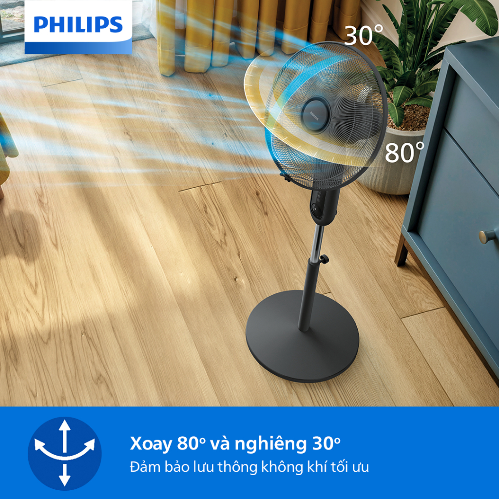 [LIVE] Quạt Đứng Philips CX1520/01 Công suất 47W Bền Bỉ, Sang Trọng, Chính Hãng -  Bảo Hành Chính hãng 24 Tháng