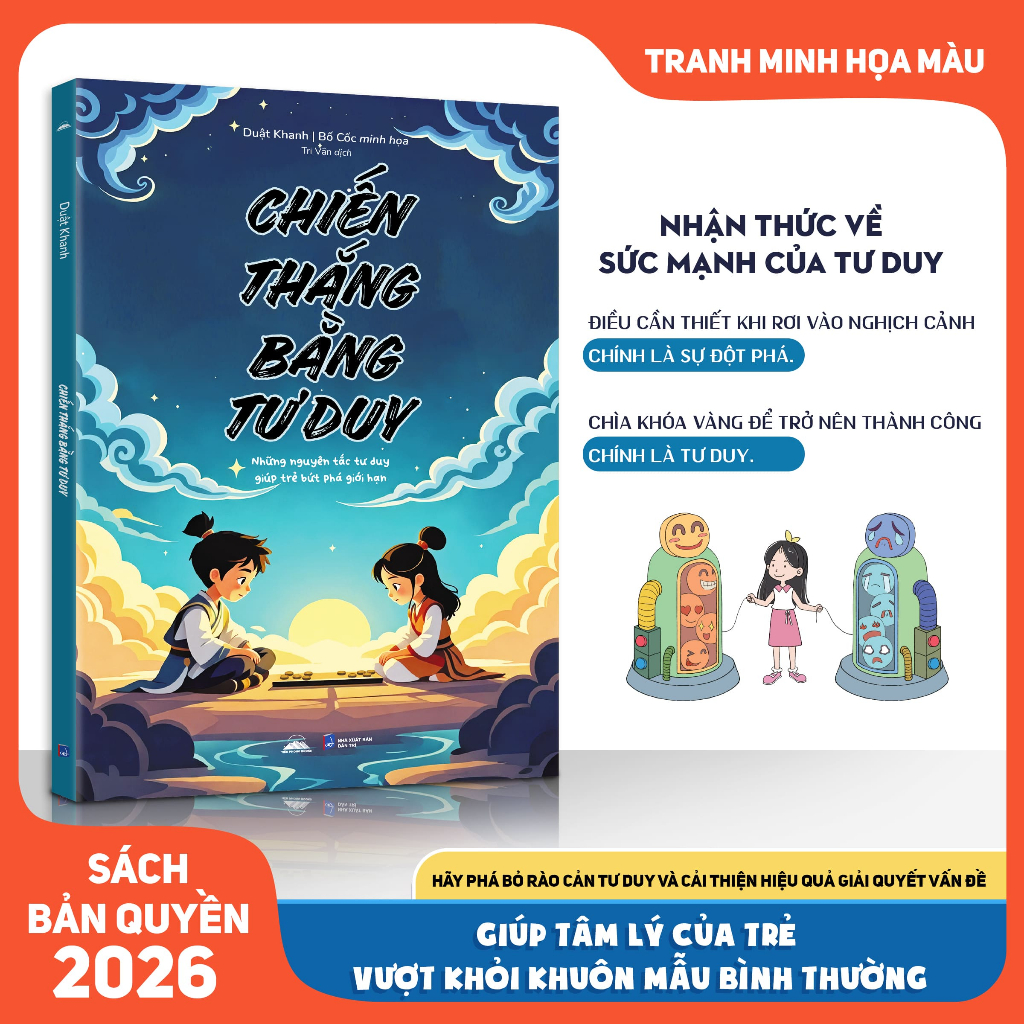 Bộ Sách - Tư Duy Đỉnh Cao & Chiến Thắng Bằng Tư Duy - Bồi dưỡng năng lực tư duy đột phá