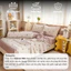 Bộ chăn chần ga chần chất liệu Cotton Đũi MemMinBedding tặng kèm gối ôm phong cách vintage