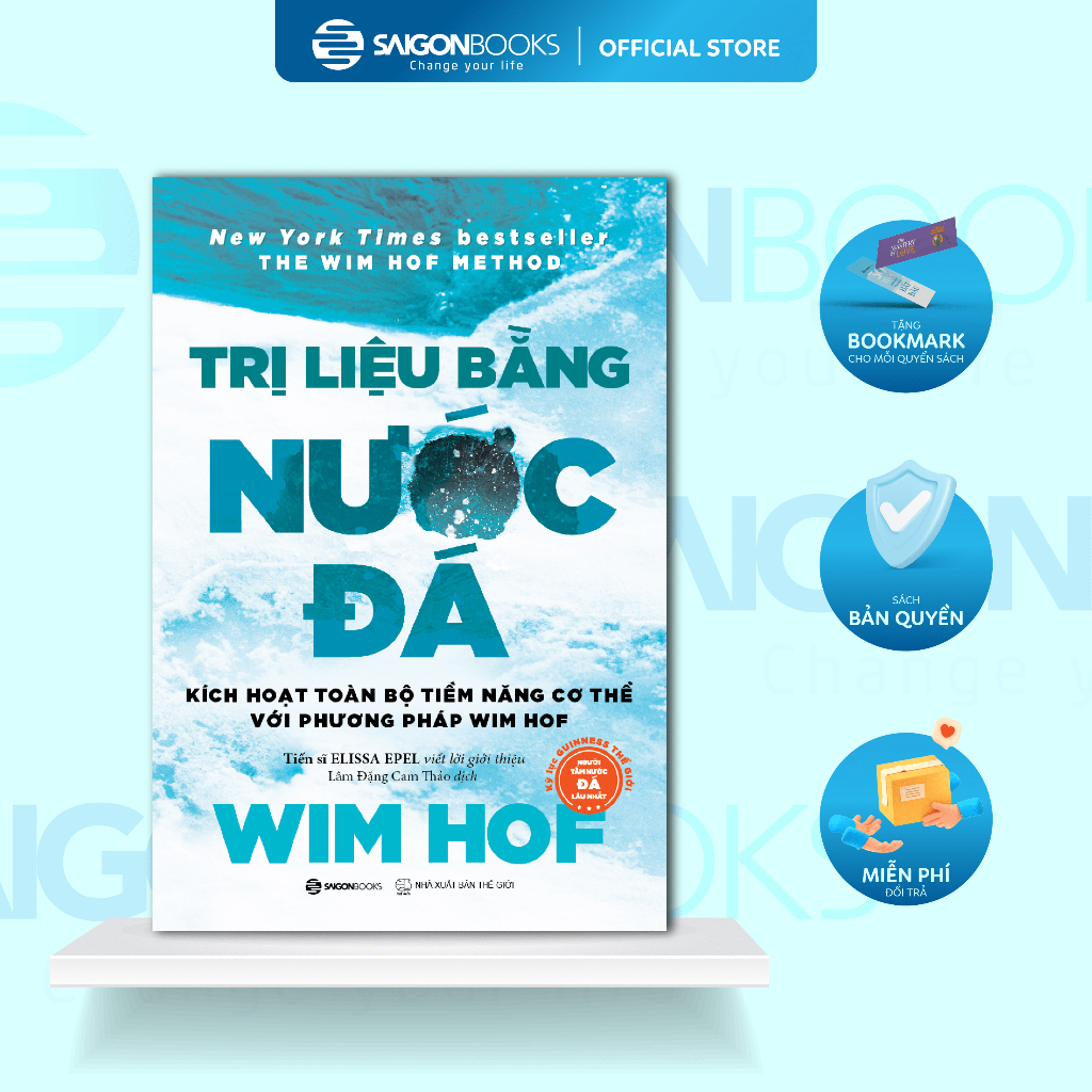 Sách - Trị Liệu Bằng Nước Đá - Wim Hof