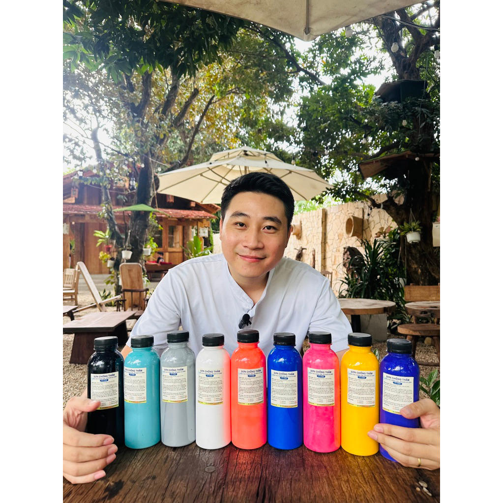 🔥Sơn chống thấm hồ cá cao cấp, chống thấm thùng xốp, giúp cá lên màu đẹp, nhiều màu sắc, sơn an toàn