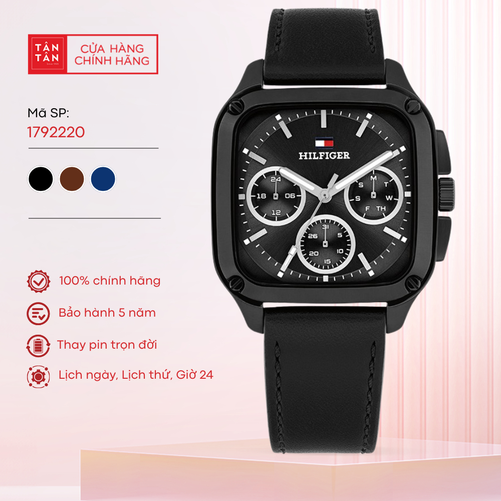 Đồng Hồ Nam Tommy Hilfiger Herald 1792220 Quartz 39mm - Đồng Hồ Tân Tân