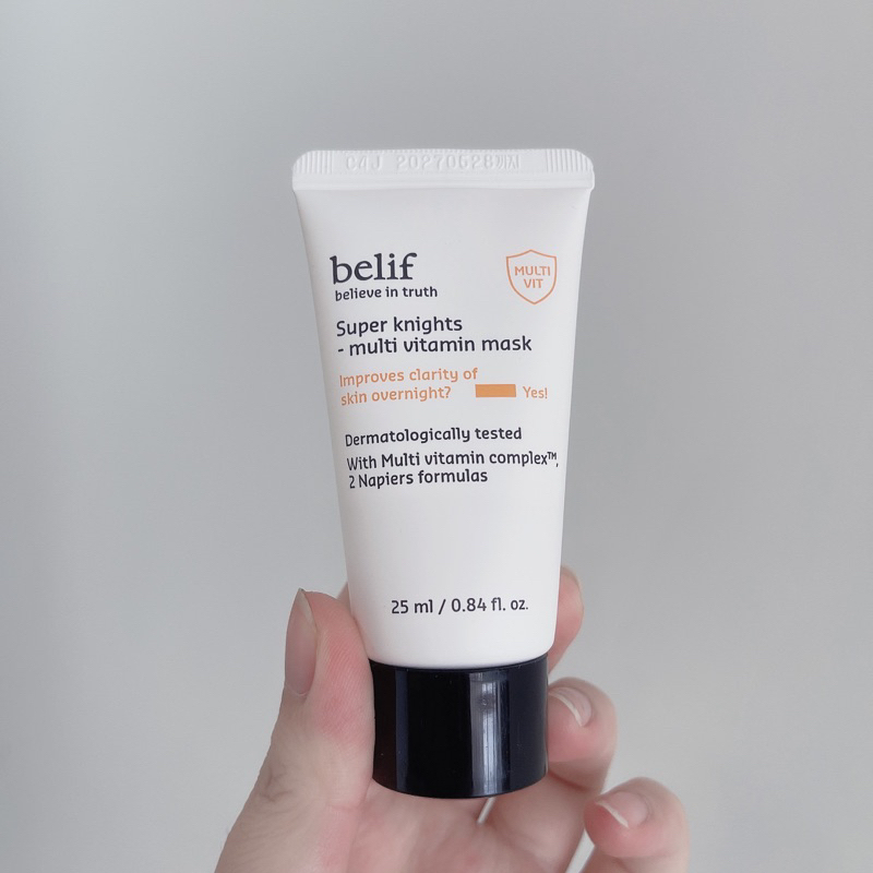 Mặt nạ ngủ dưỡng ẩm và phục hồi da chuyên sâu belif Multi Vitamin Mask 25ml x K Beauty Town