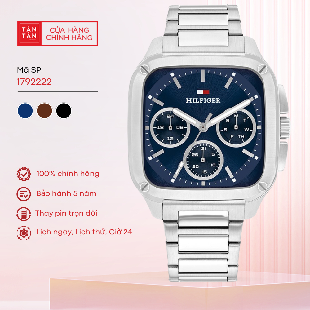 Đồng Hồ Nam Tommy Hilfiger Herald 1792222 Quartz 39mm - Đồng Hồ Tân Tân