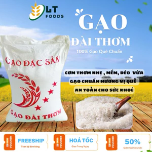 GẠO ĐÀI THƠM 8 TÚI 10Kg - CHO CƠM THƠM NHẸ , MỀM , DẺO VỪA