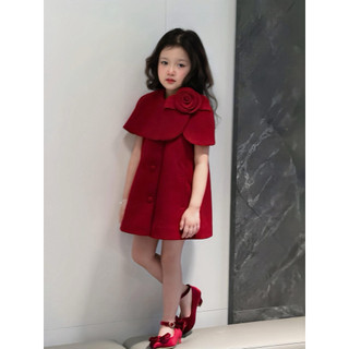Set Dạ Đỏ Bé Gái Xinh Xắn Laci Kids