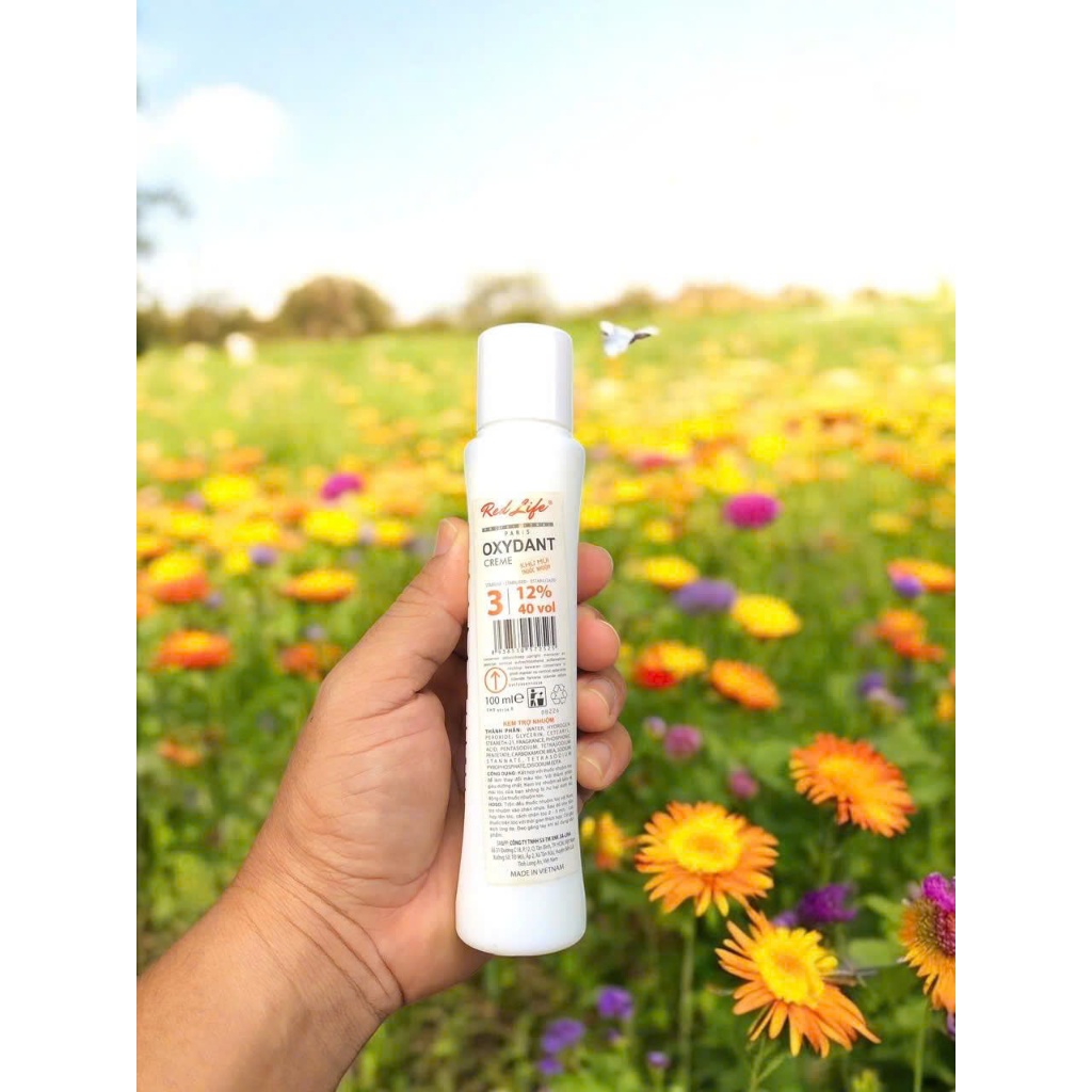 Oxy trợ nhuộm tóc KANEWLY mùi thơm, không gây rát sót chai 100ml