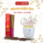 Hương Nhang Cuộn Tàn Trắng Hình Số 6 Thơm Tết, Nhang Tài Lộc 43cm Không Hóa Chất