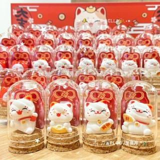 🐱 [MÈO THẦN TÀI MINI TRẤN TRẠCH ]– CHIÊU TÀI TỤ LỘC (Maneki Neko để bàn)
