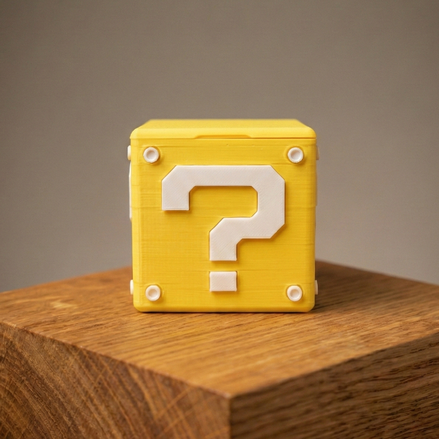 Hộp đựng thẻ card game Nintendo Switch 10 khe cắm - hình Question Box - Holymesh