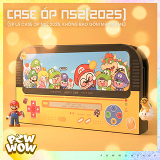 SWITCH2 Case Ốp Máy / Ốp Dock Dành Cho Máy Game Cầm Tay Nintendo Switch 2 (2025) Chủ Đề Game Mario Star Anime
