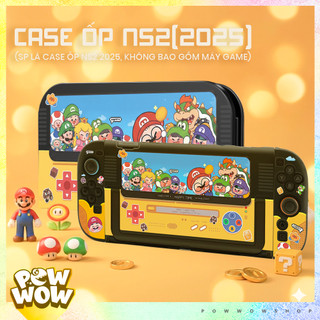 SWITCH2 Case Ốp Máy / Ốp Dock Dành Cho Máy Game Cầm Tay Nintendo Switch 2 (2025) Chủ Đề Game Mario Star Anime