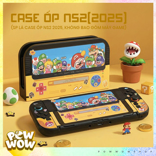 SWITCH2 Case Ốp Máy / Ốp Dock Dành Cho Máy Game Cầm Tay Nintendo Switch 2 (2025) Chủ Đề Game Mario Star Anime