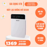 Máy Lọc Không Khí Cảm Ứng Thông Minh Diệt Khuẩn UVC LED, Tạo Ion Âm Có Điều Khiển Từ Xa Loại Bỏ Khói Bụi Trong Nhà-GESUN — ảnh 1