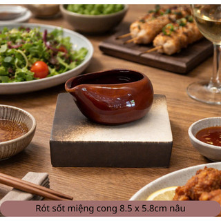 Ca Rót Sữa Sứ 70ml V-HORECA, Ca Rót Sốt Mini 4947 Đen Trắng Xanh Lục Bảo Dùng Cho Cafe Nhà Hàng