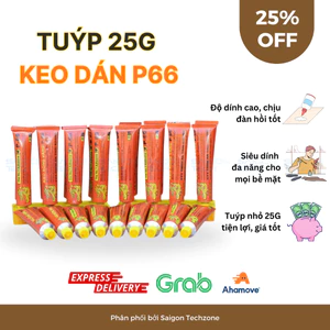 🔥TUÝP KEO DÁN RỒNG VÀNG ĐA NĂNG P-66 25GRAM DÁN GỖ, ĐỒ DA, THẢM, GIÀY DÉP, NHỰA, CAO SU, ĐỒ GIA DỤNG