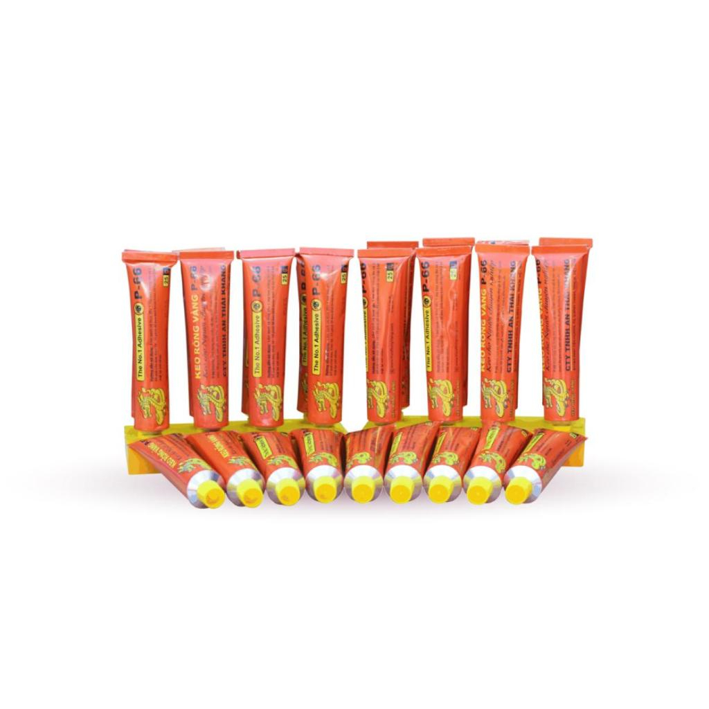 🔥TUÝP KEO DÁN RỒNG VÀNG ĐA NĂNG P-66 25GRAM DÁN GỖ, ĐỒ DA, THẢM, GIÀY DÉP, NHỰA, CAO SU, ĐỒ GIA DỤNG