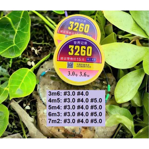 Trục 3260 câu đài buộc sẵn cước ,trục ,chì , chặn , ghim phao , chân cắm phao ,mani 3m6 4m5 5m4 6m3 7m2