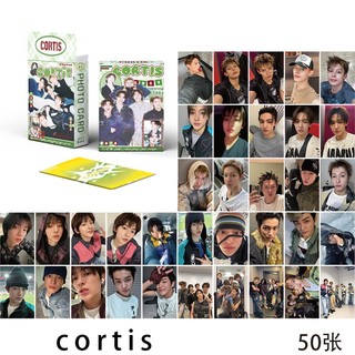 [hàng sẵn] Hộp Thẻ CORTIS Cỏ Tí | Bộ 50 Thẻ Lomo Laser Bo Góc JAMES JUHOON KEONHO SEONGHYEON MARTIN
