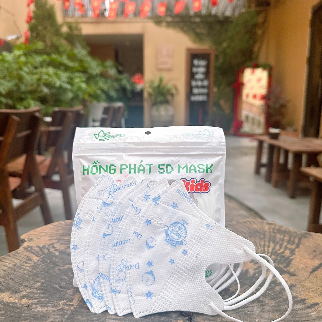 KHẨU TRANG 5D HỒNG PHÁT MASK CHO BÉ TỪ 3-10 TUỔI