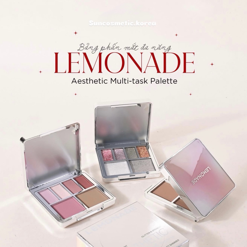 Bảng phấn mắt đa năng Lemonade Aesthetic Multi-task Palette 10.8g