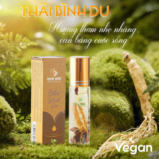 Tinh dầu thảo dược Thái Bình Du - Hoa Nén - Thư giãn, giảm stress, giữ ấm, giảm say tàu xe - 10ml