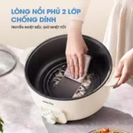 Nồi lẩu đa năng KALITE KL568 Elegant, dung tích 6L lý tưởng cho gia đình 4-6 người, mâm nhiệt ống đôi, ông suất 2000W — ảnh 6