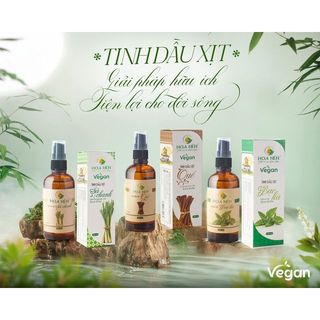 Chai xịt Tinh Dầu Sả Java 100ml - Hoa Nén - Hương thơm nồng, khử mùi, ẩm mốc, đuổi muỗi, côn trùng