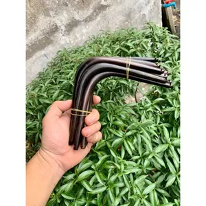 2 Cầu Góc Mun Cho Lồng Chim - ( 2 Cầu Góc Mun không tai ) – Cầu Góc Mun Tai Liền – Phụ Kiện Lồng Chim Cao Cấp