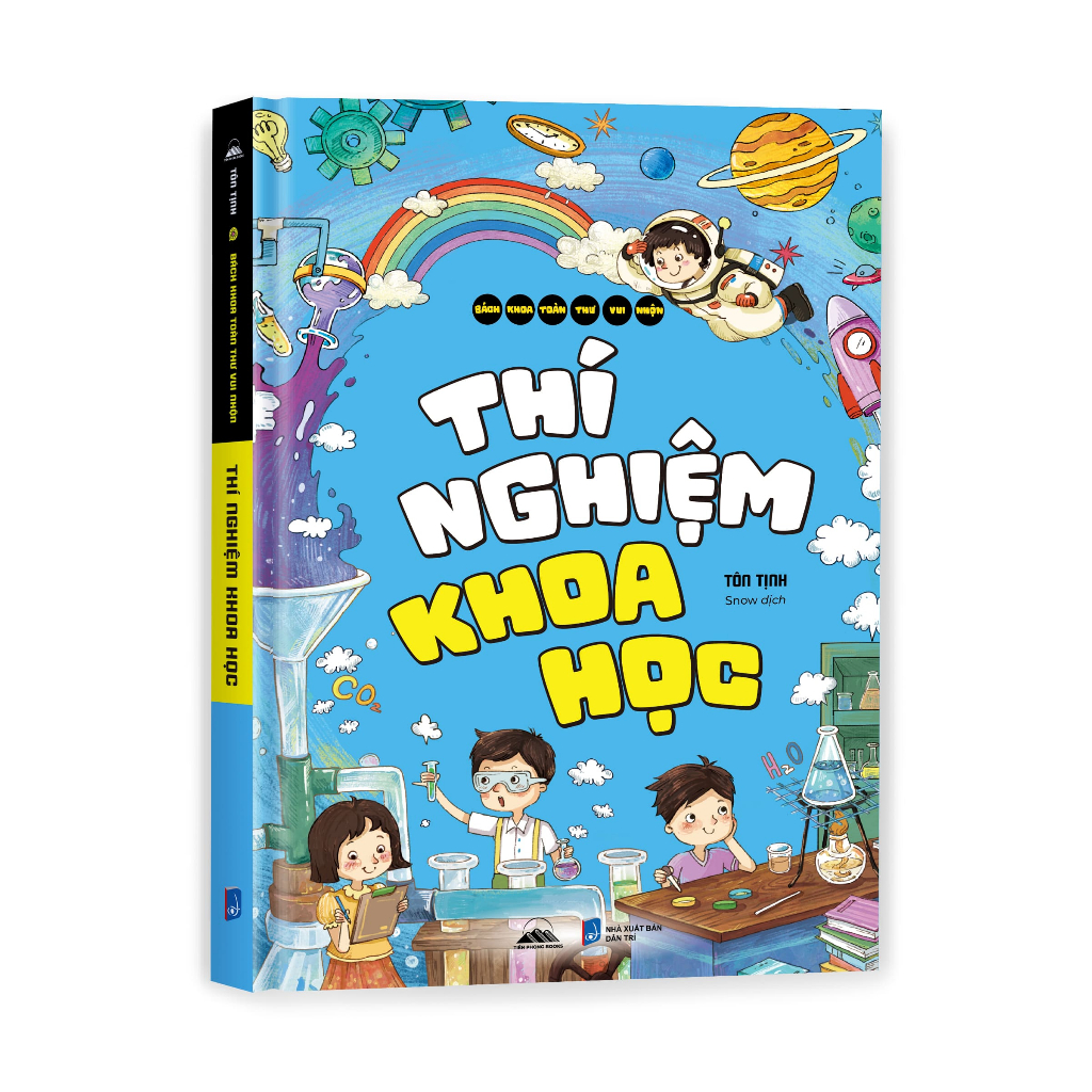 Sách - Bách Khoa Toàn Thư Vui Nhộn - Thí Nghiệm Khoa Học - Kiến Thức Khoa Học Thú Vị Cho Trẻ