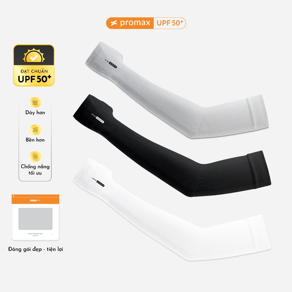 [TẶNG QUÀ ĐƠN 249k] Găng Tay Chống Nắng PROMAX UPF50+ UPPER YOU Chống UV Thời Trang Cao Cấp Co Giãn 4 Chiều - OTX04