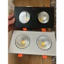 Âm trần đôi spotlight, chiếu điểm, công suất 14w 3 màu vỏ đen và trắng