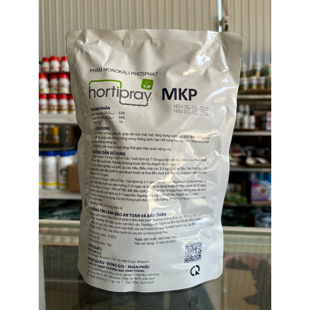 MKP Vĩnh Thạnh (1kg)- phát rễ kích hoa, chặn đọt già lá